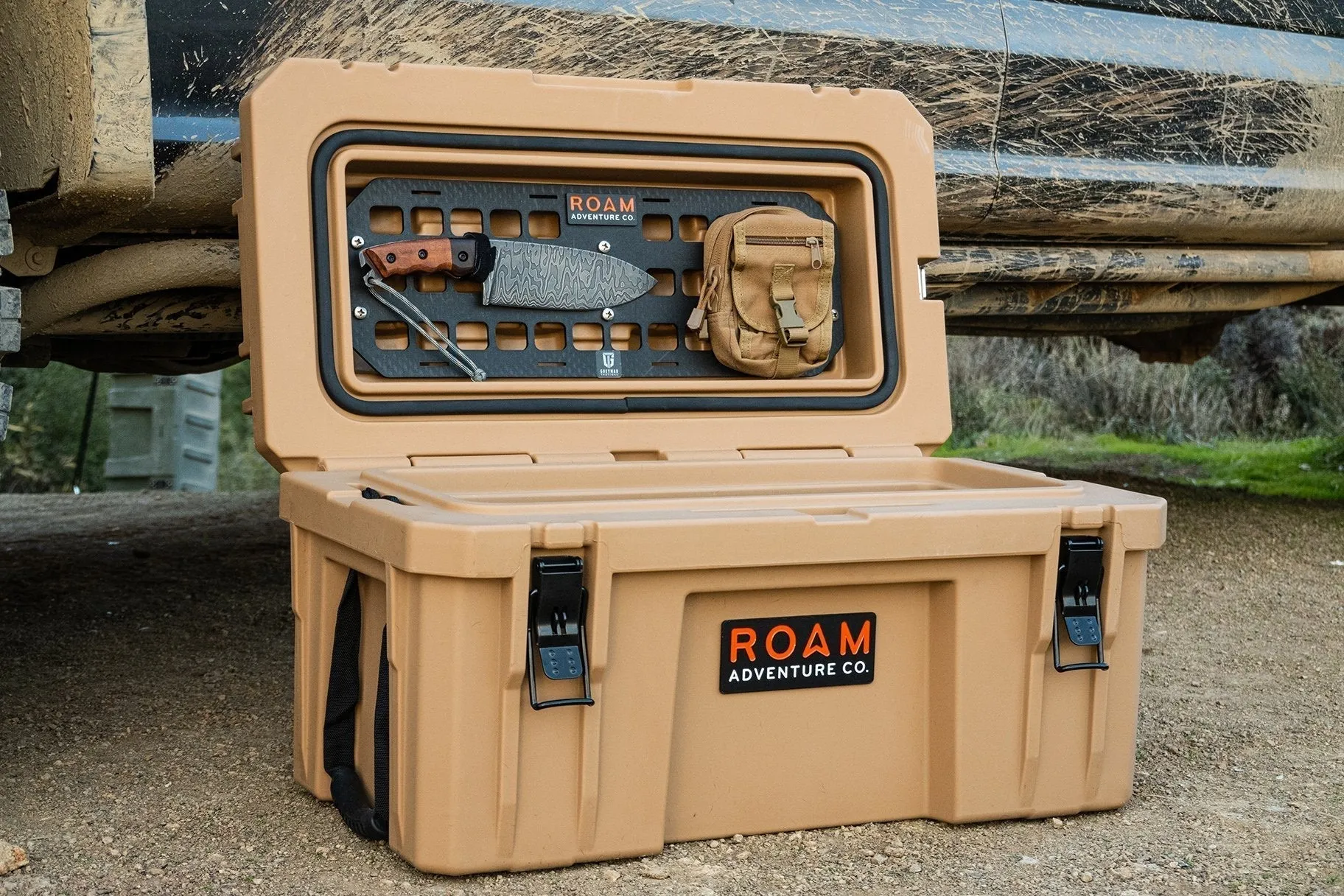 ロームアドベンチャー Roam Adventure 105L ラゲッドケース用 モリーパネル RUGGED CASE MOLLE PANEL