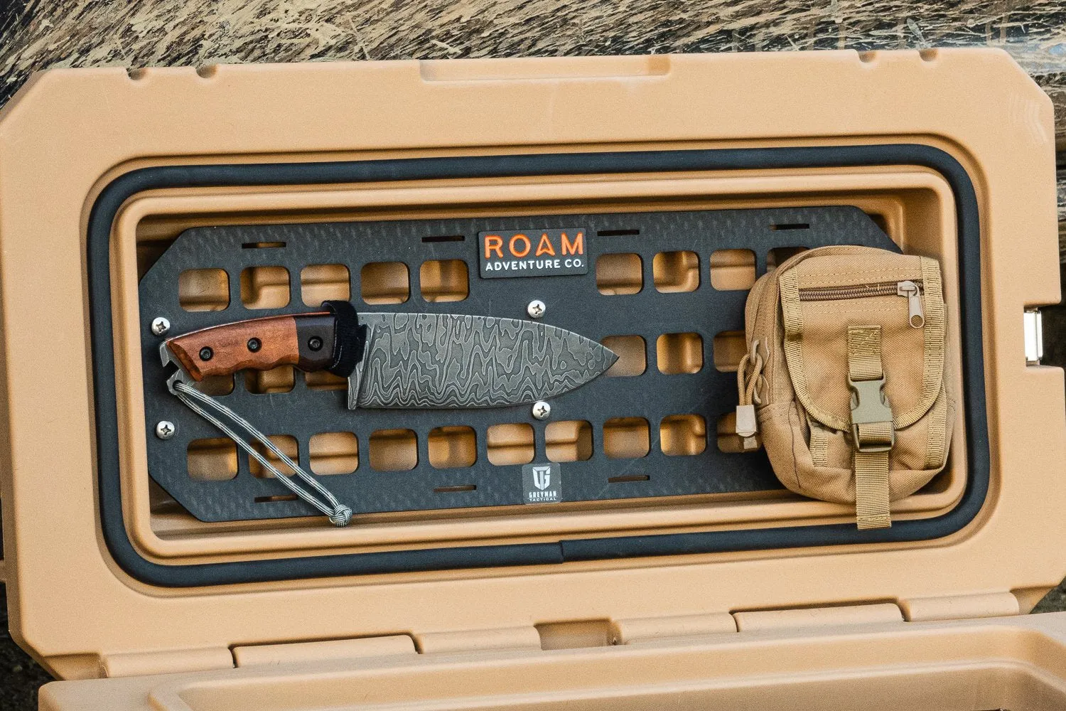 ロームアドベンチャー Roam Adventure 82L ラゲッドケース用 モリーパネル RUGGED CASE MOLLE PANEL