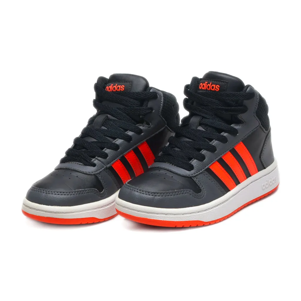 Adidas Hoops Mid 2.0 Sneakers Leather Multicolour Colour For Kids