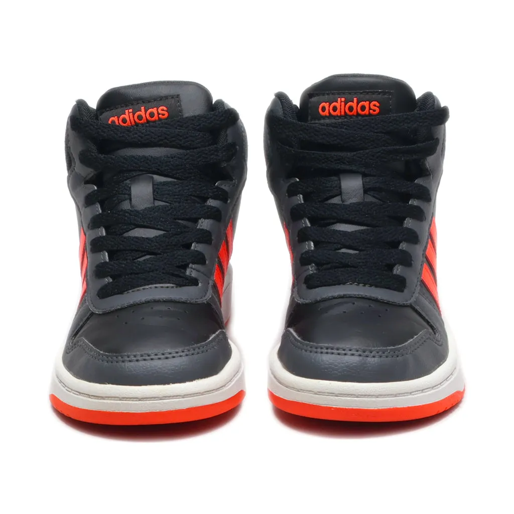 Adidas Hoops Mid 2.0 Sneakers Leather Multicolour Colour For Kids