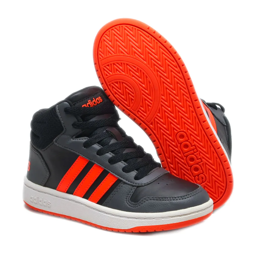 Adidas Hoops Mid 2.0 Sneakers Leather Multicolour Colour For Kids