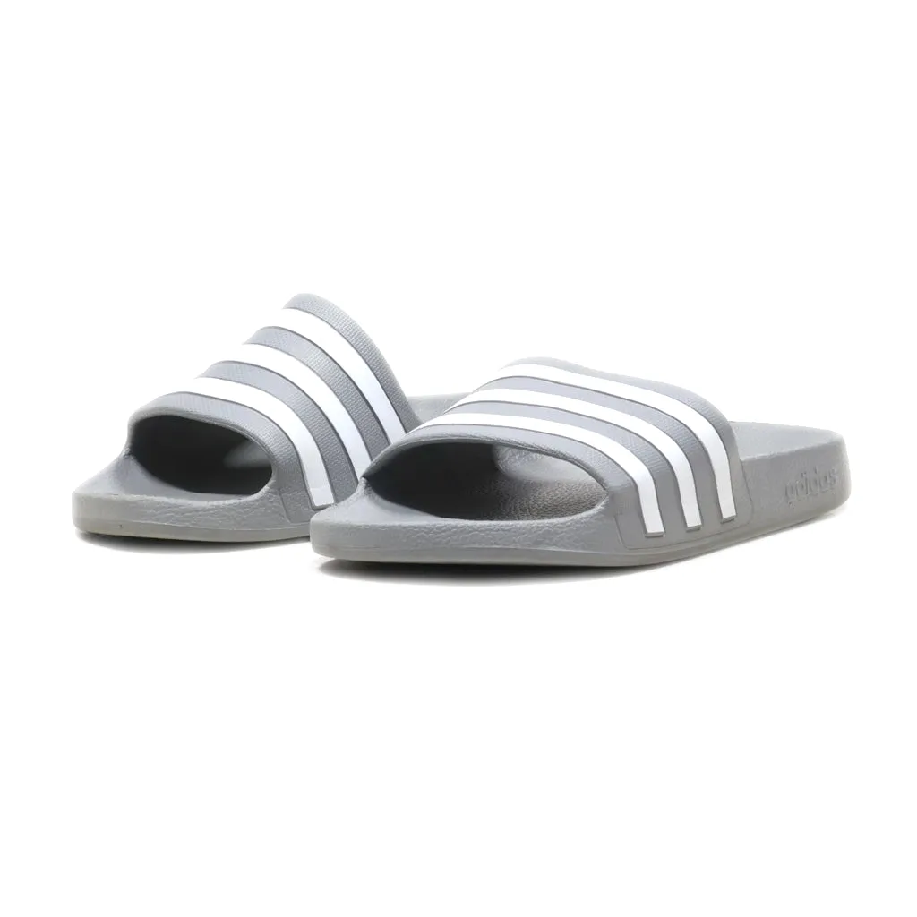 Adidas Sliders Rubber Grey Colour For Women