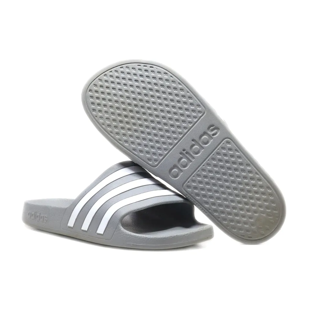 Adidas Sliders Rubber Grey Colour For Women