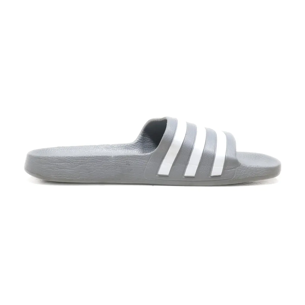 Adidas Sliders Rubber Grey Colour For Women