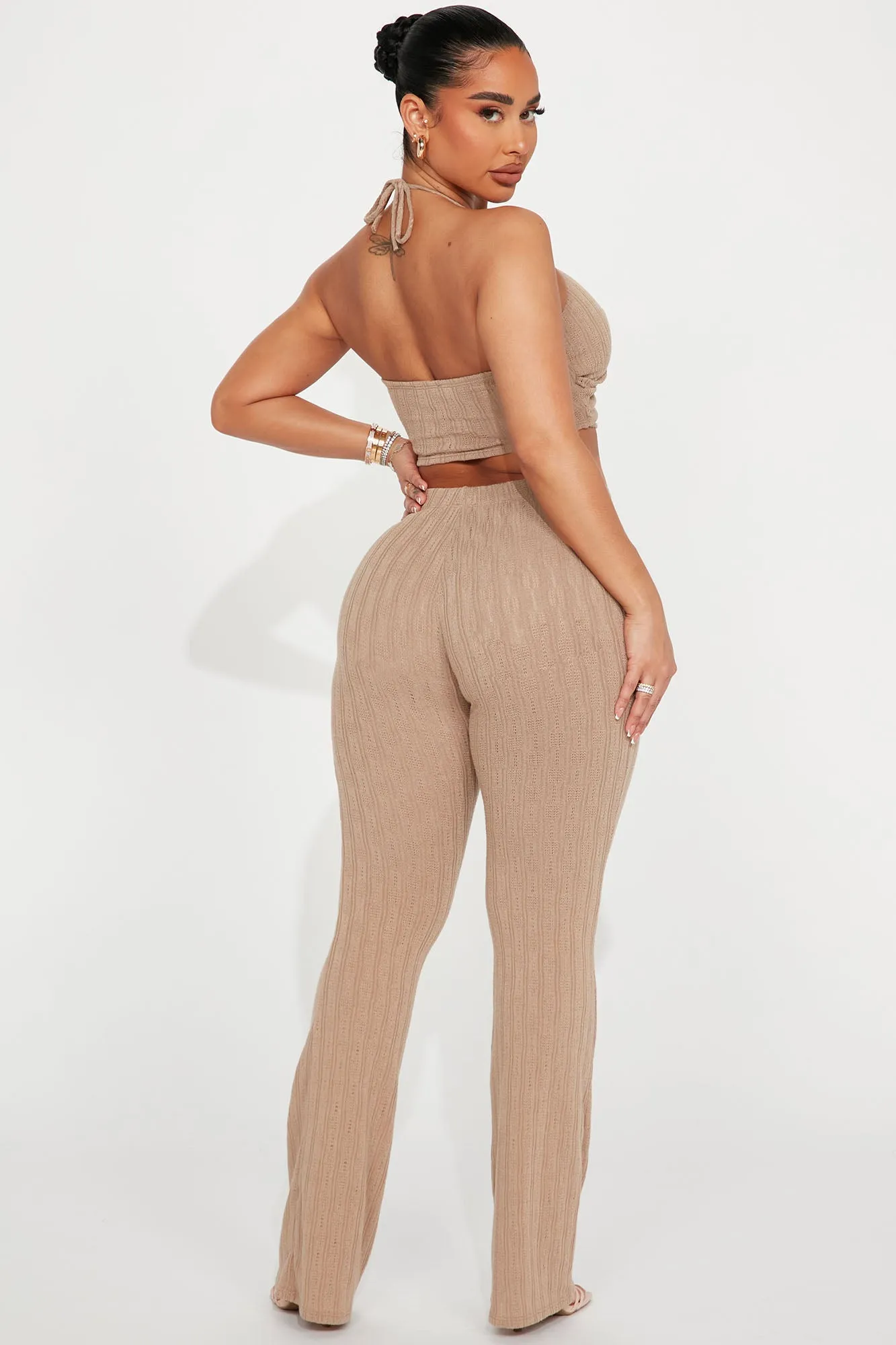 Always Reliable Pant Set  - Mocha