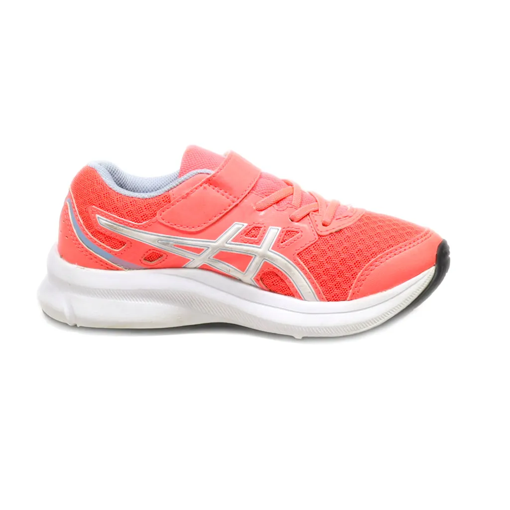 Asics Jolt 3 Ps Sport Shoes Fabric Orange Colour For Kids