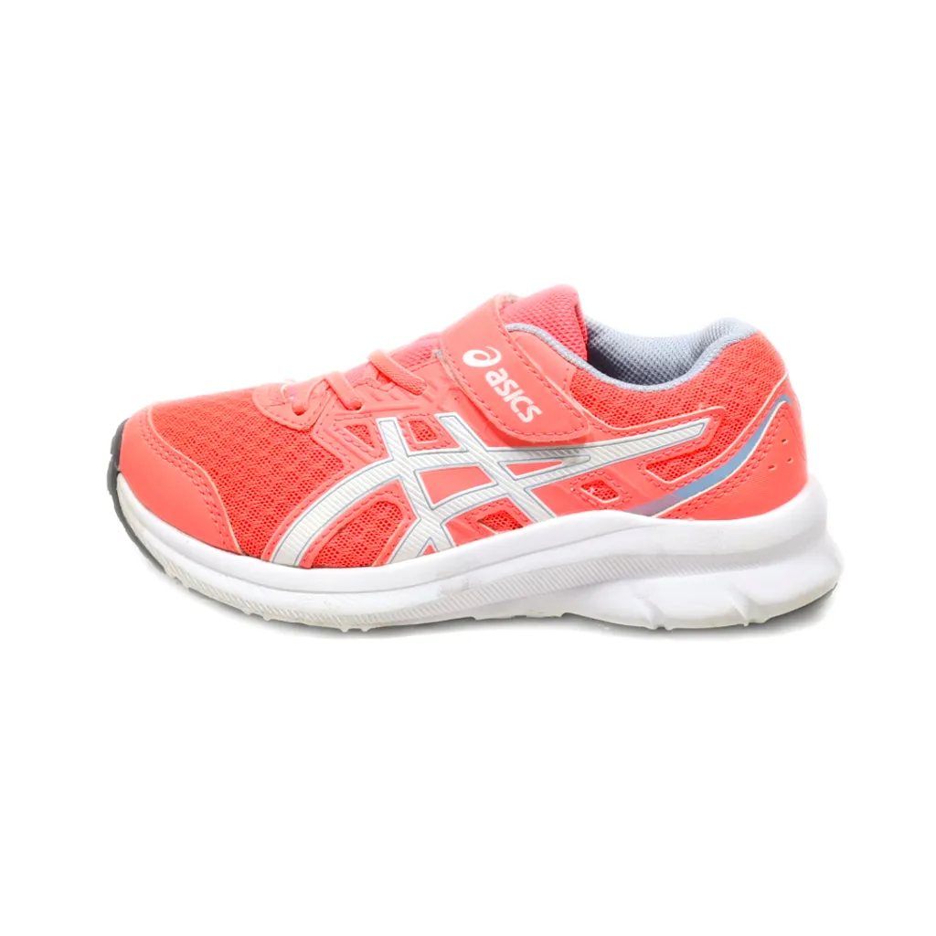 Asics Jolt 3 Ps Sport Shoes Fabric Orange Colour For Kids