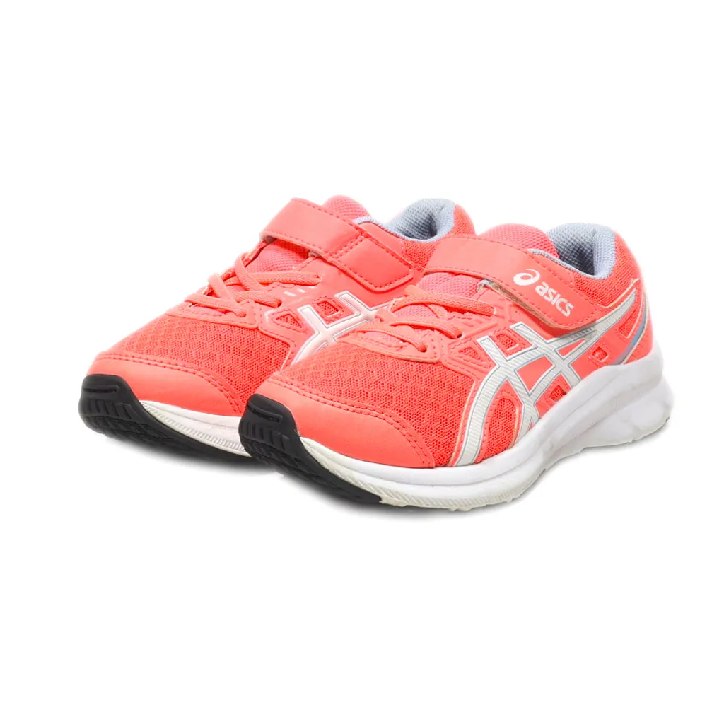 Asics Jolt 3 Ps Sport Shoes Fabric Orange Colour For Kids