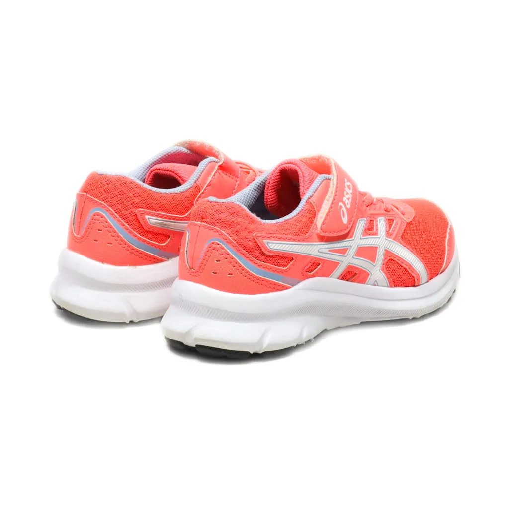 Asics Jolt 3 Ps Sport Shoes Fabric Orange Colour For Kids