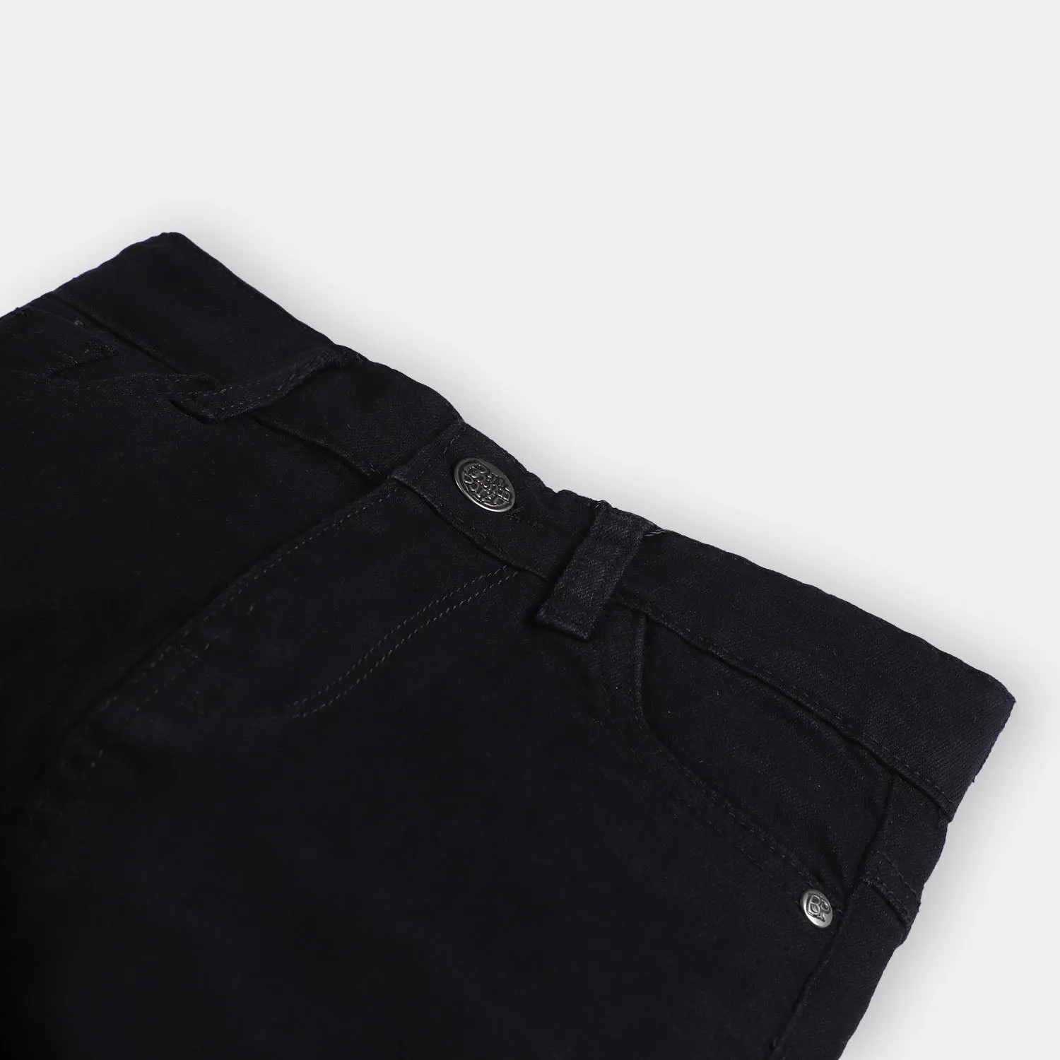 Boys Pant Denim Basic -BLACK