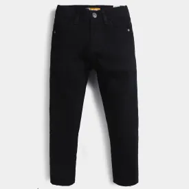 Boys Pant Denim Basic -BLACK