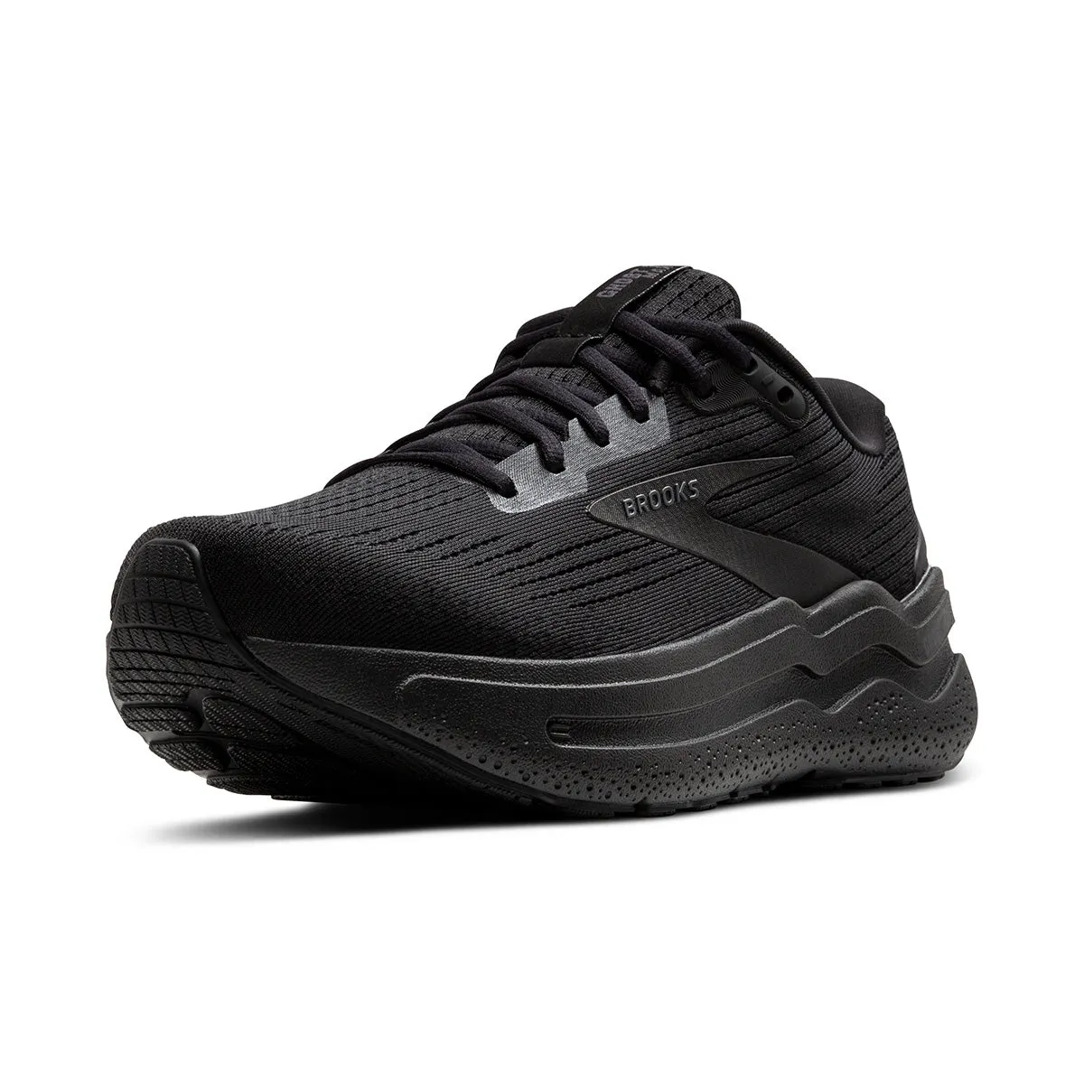 Brooks Ghost Max 2 Mens | Black/black/ebony