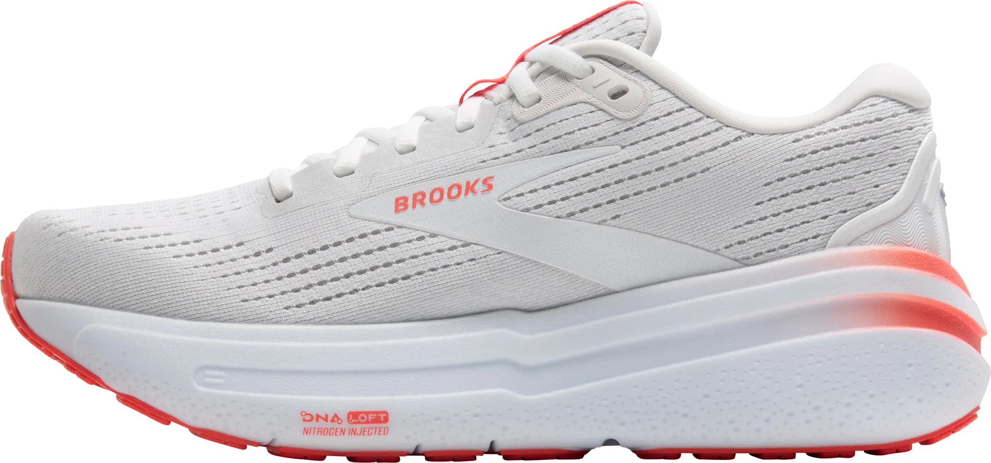 Brooks Ghost Max 2 Womens Running Shoes - White