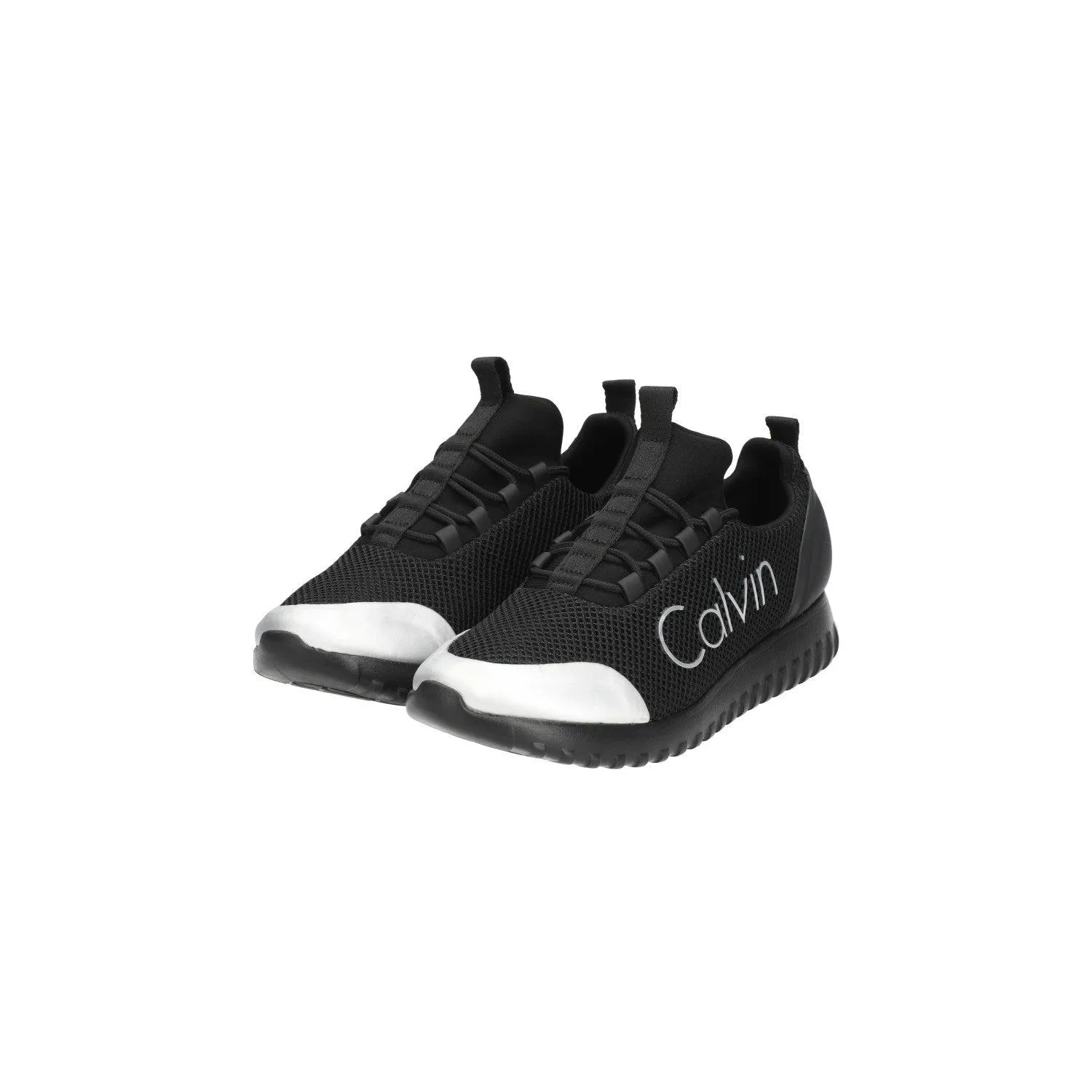 Calvin Klein Reika Low-Top Sneakers Fabric Black Colour For Women