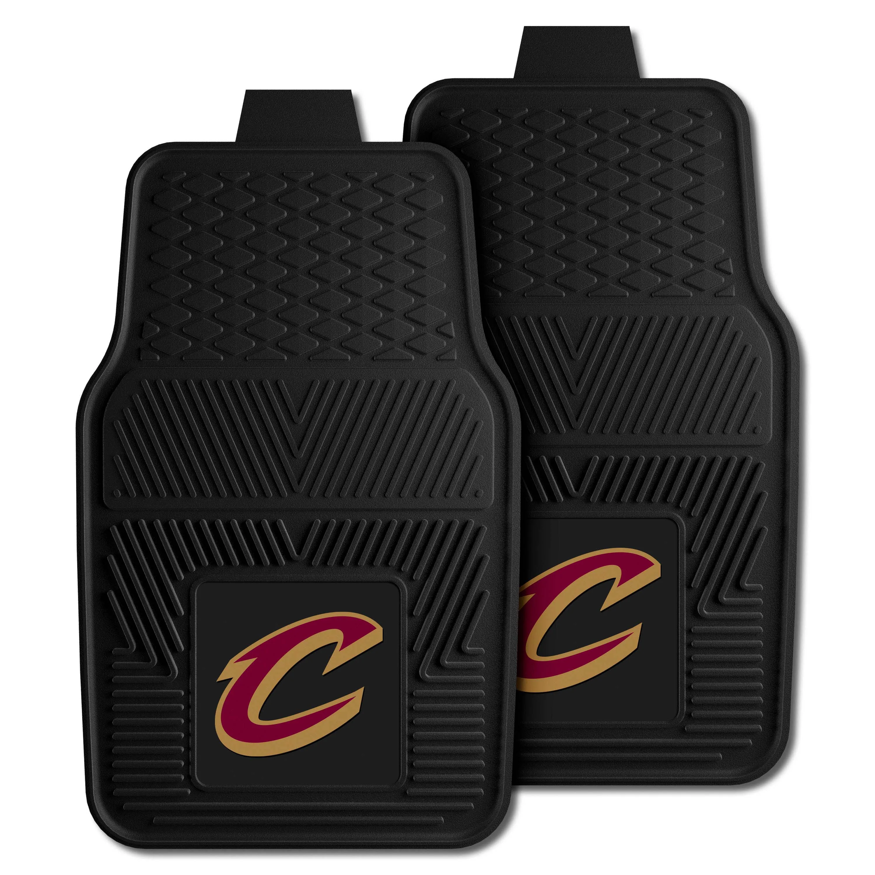 Cleveland Cavaliers Heavy Duty Car Mat Set - 2 Pieces