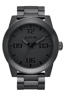 Corporal Stainless Steel - All Gunmetal / Black