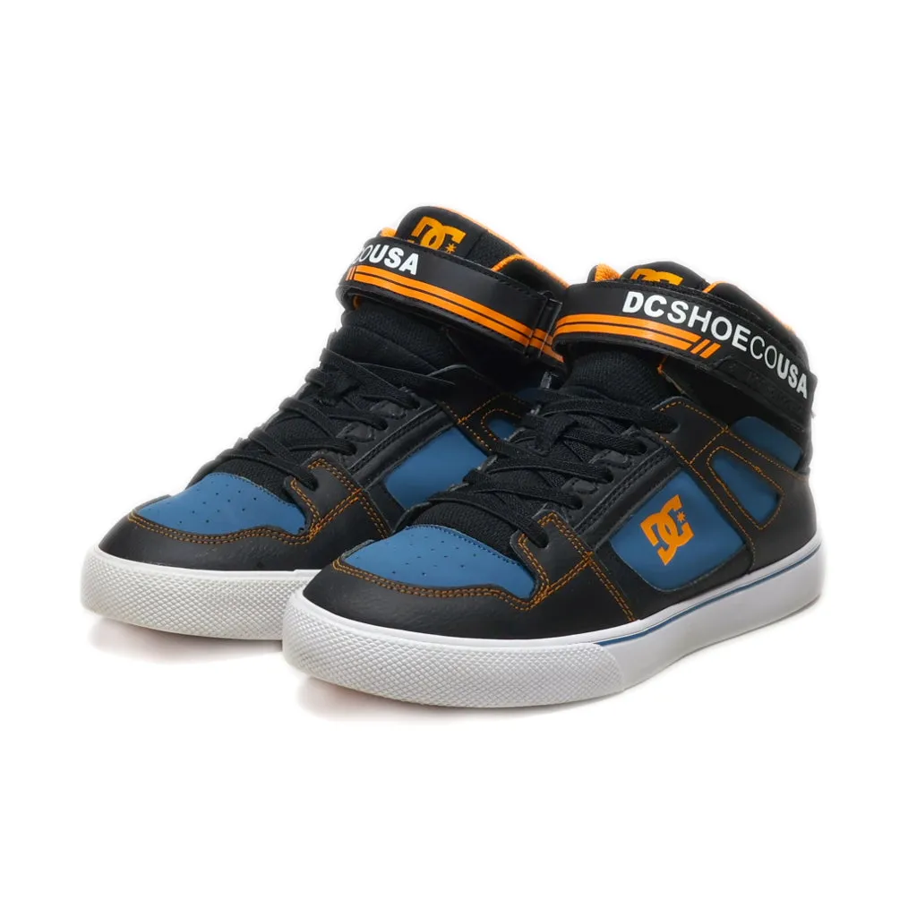 Dc Shoes Dc Shoe Co Usa Low-Top Sneakers Leather Black Colour For Women