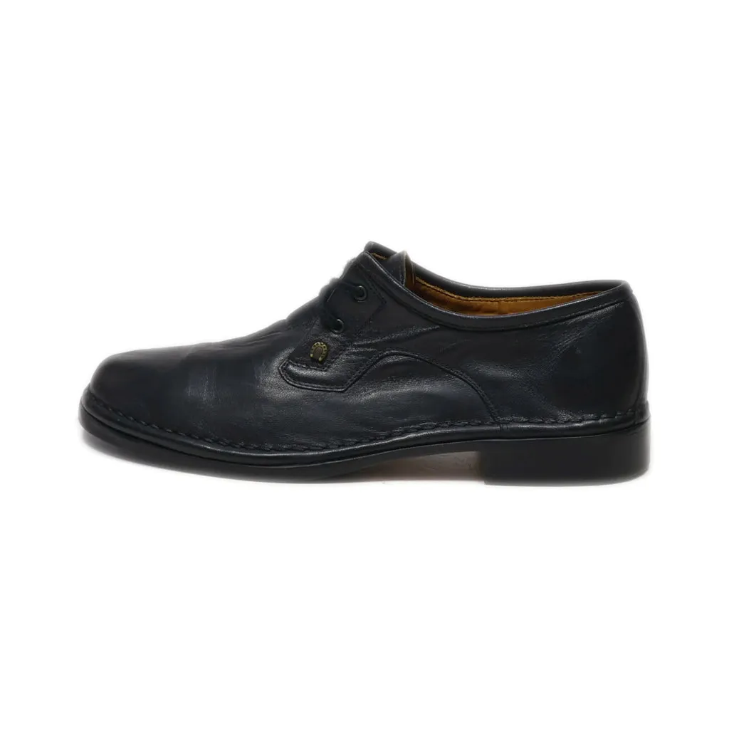 Ettore Adriano Formal Lace Ups Leather Black Colour For Men