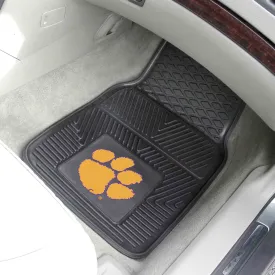 Fanmats Clemson Tigers Heavy Duty Car Mat Set - 2 Pieces