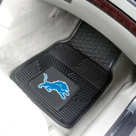 Fanmats Detroit Lions Heavy Duty Car Mat Set - 2 Pieces