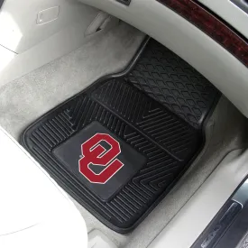 Fanmats Oklahoma Sooners Heavy Duty Car Mat Set - 2 Pieces