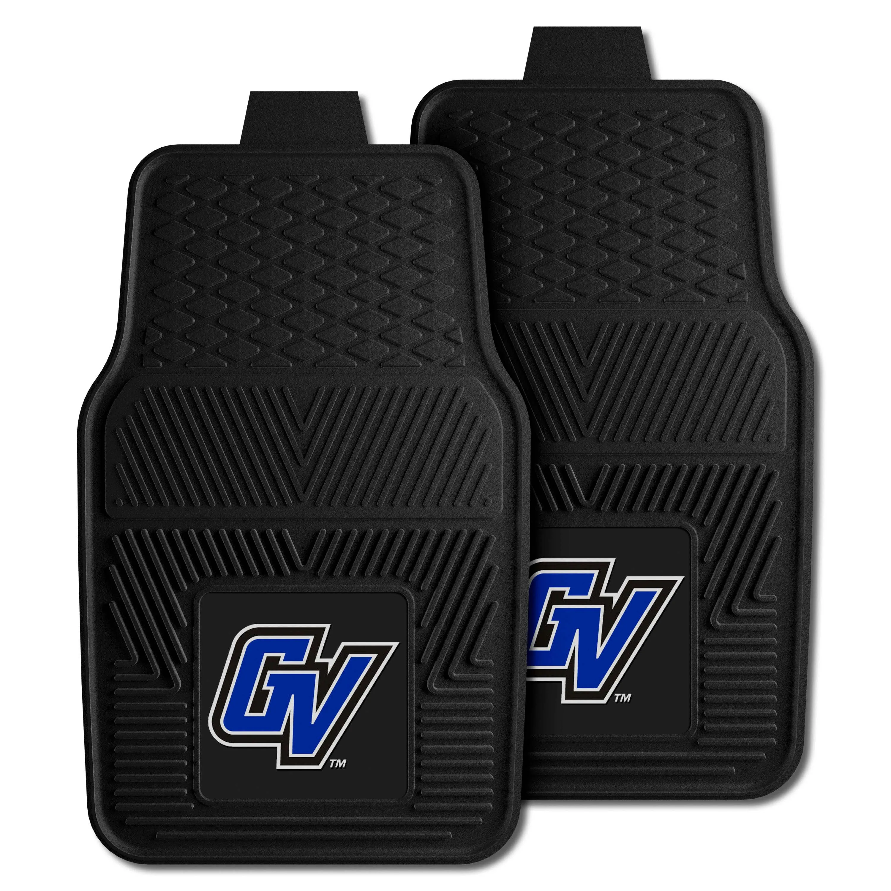 Grand Valley State Lakers Heavy Duty Car Mat Set - 2 Pieces