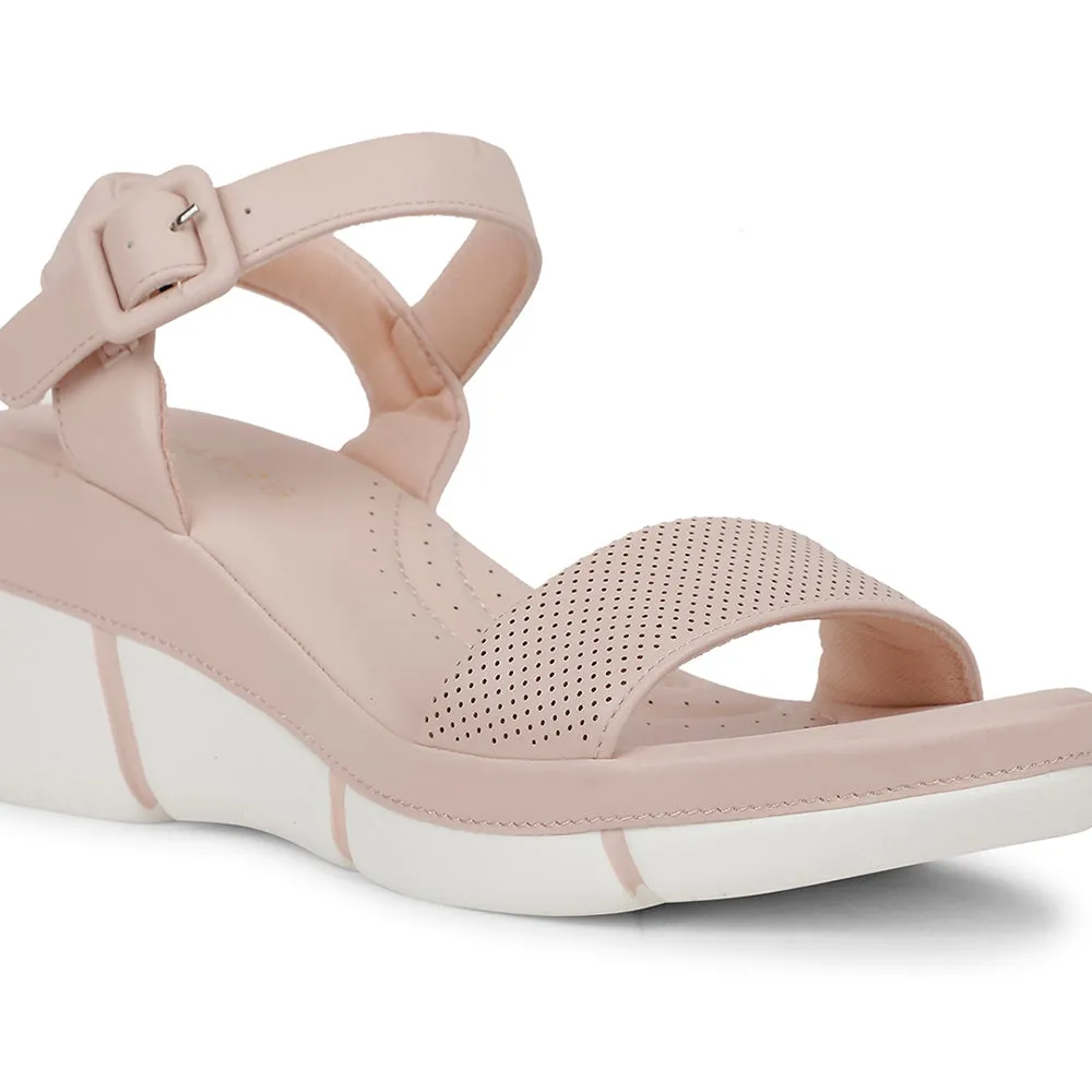 Healers Casual Peach Sandal For Women ZQ-RN-L70 By Liberty