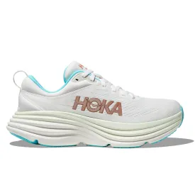 Hoka Bondi 8 Womens | Frost / Rose Gold