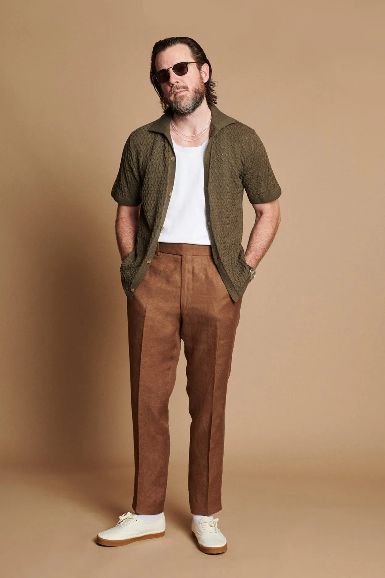 Irish Linen Trouser