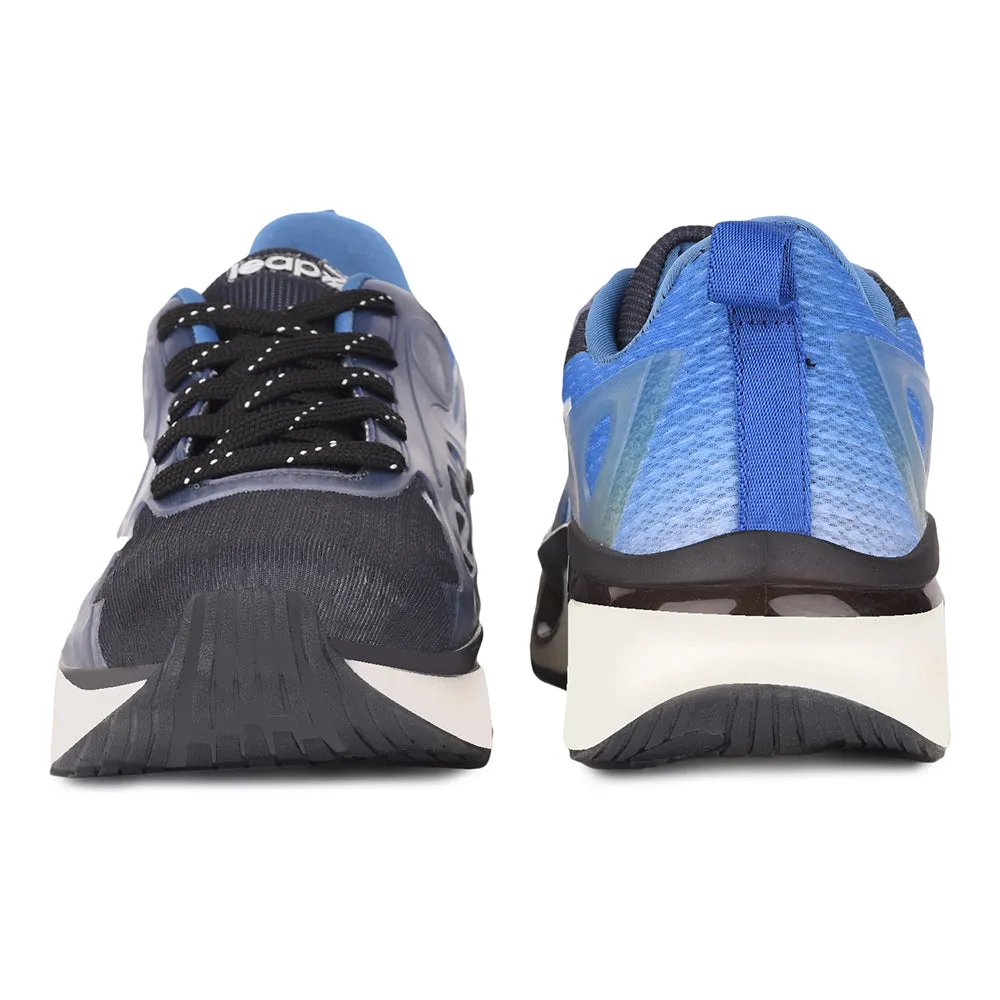 Leap7x By Liberty RW-25 Sports Walking Shoes For Men - Teal Blue