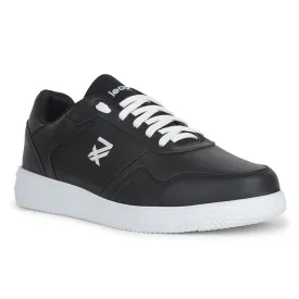 Leap7x Casual Black Sneakers For Mens SNOOKIS-E By Liberty