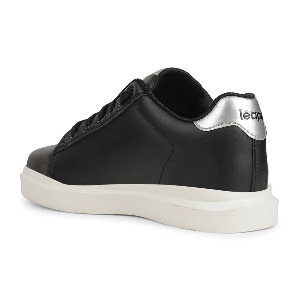 Leap7x Casual Black Sneakers For Women FEMINA-4E By Liberty