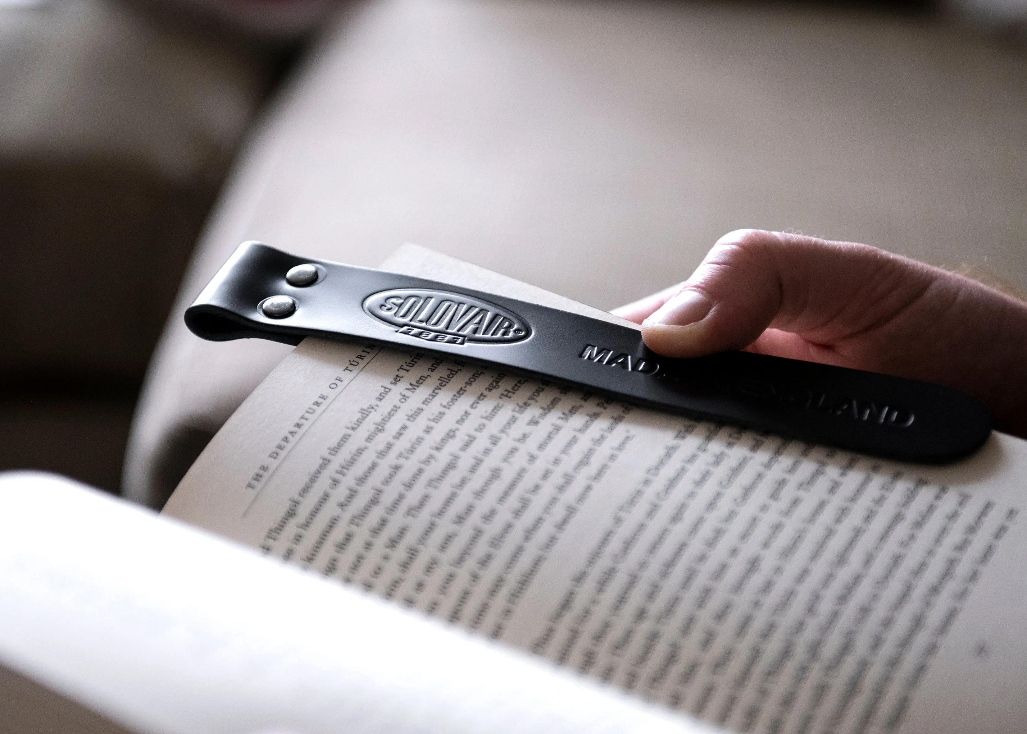 Leather Bookmark