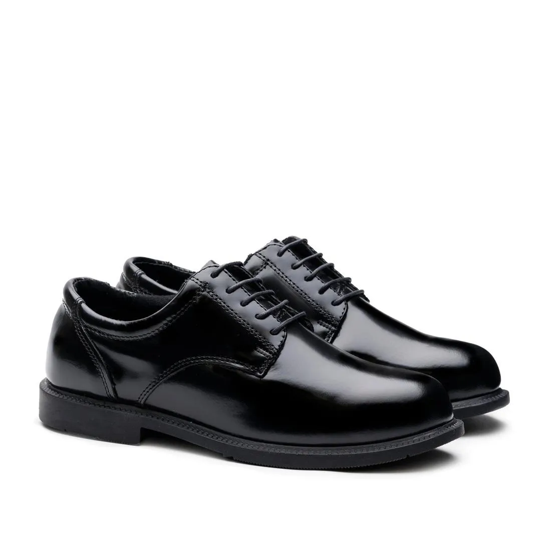 Leather Polishable Oxford Shoe Black