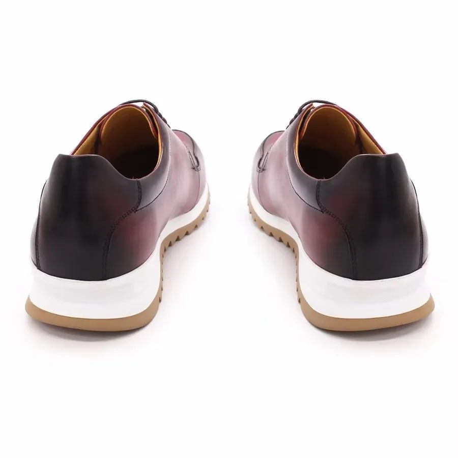 Luxury Artisan Hand-Painted Leather Casual Shoes