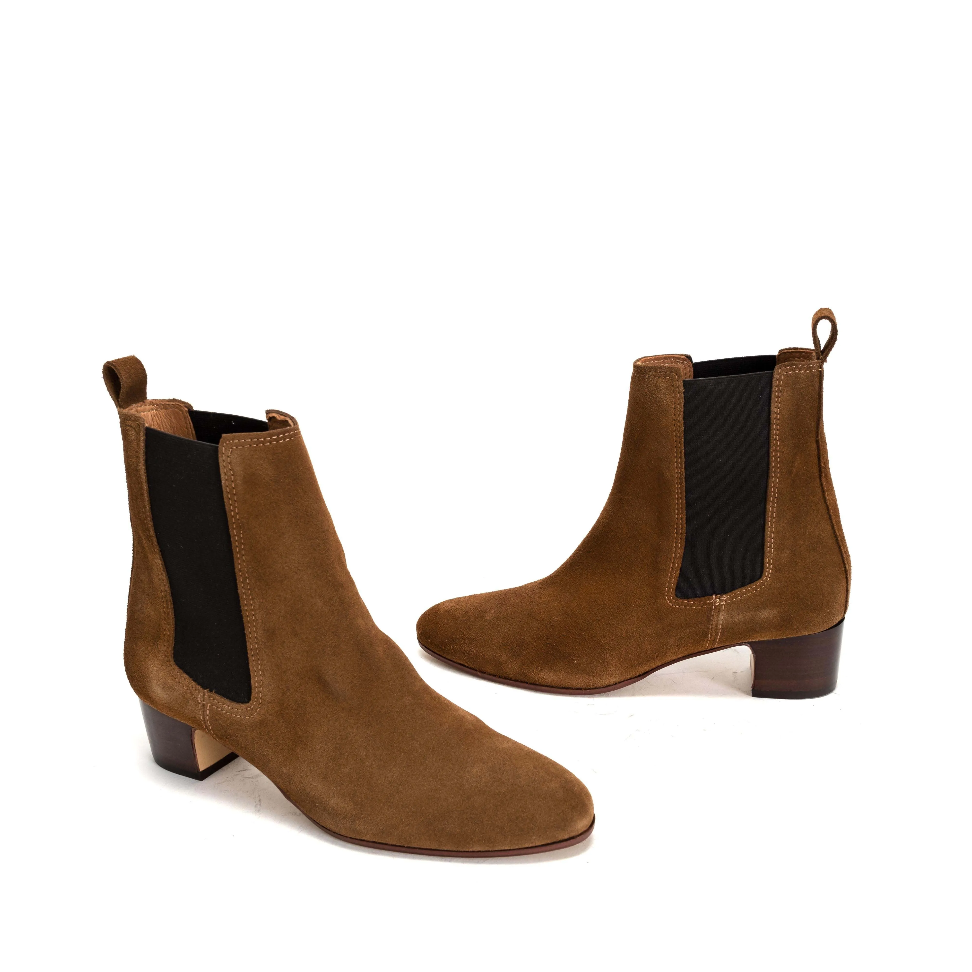 Niabella Calf Suede Cinnamon