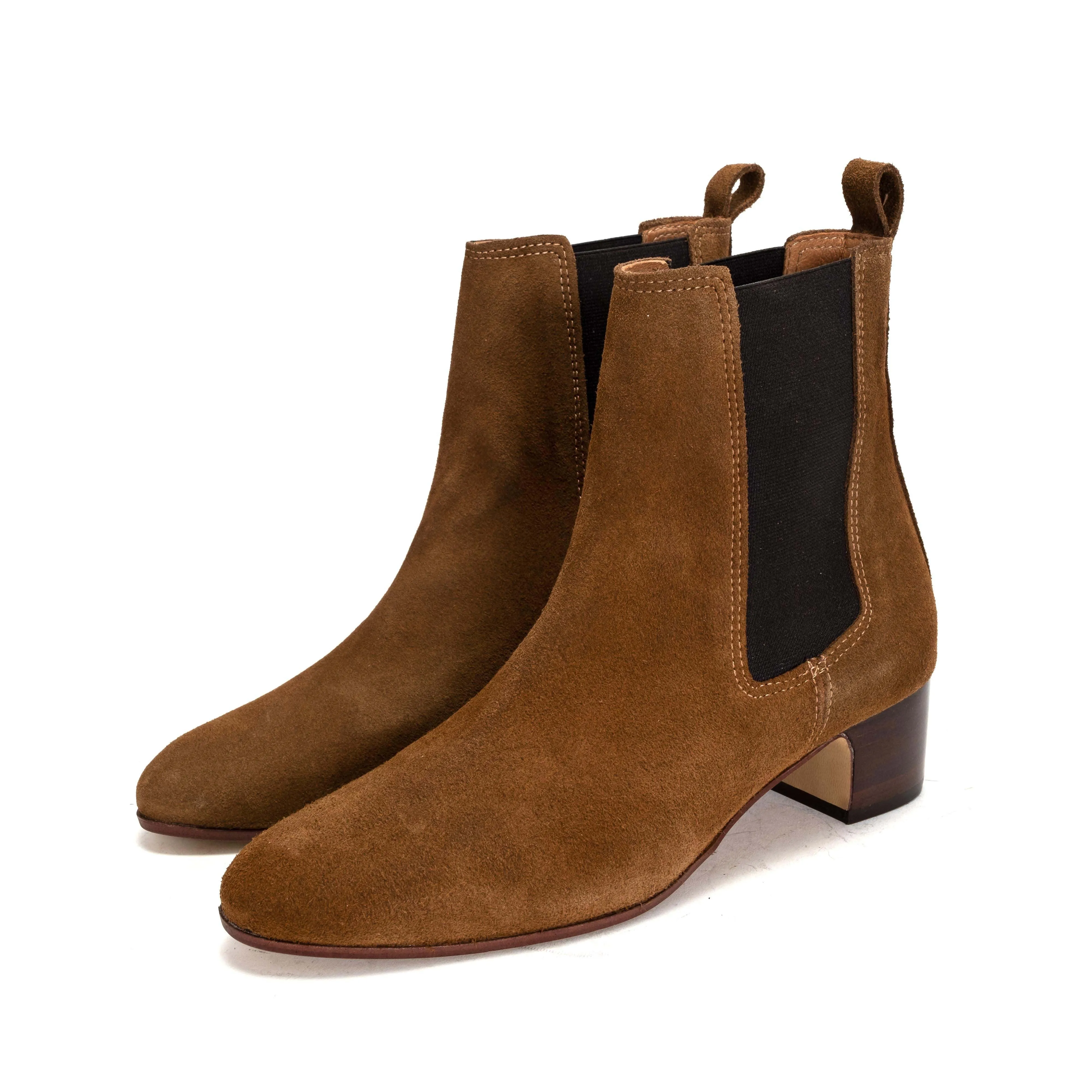 Niabella Calf Suede Cinnamon