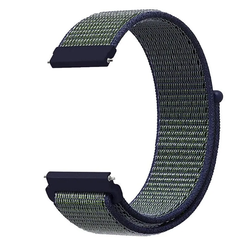 Nylon Sports Loop Watch Straps Compatible with the Timex 22mm Range