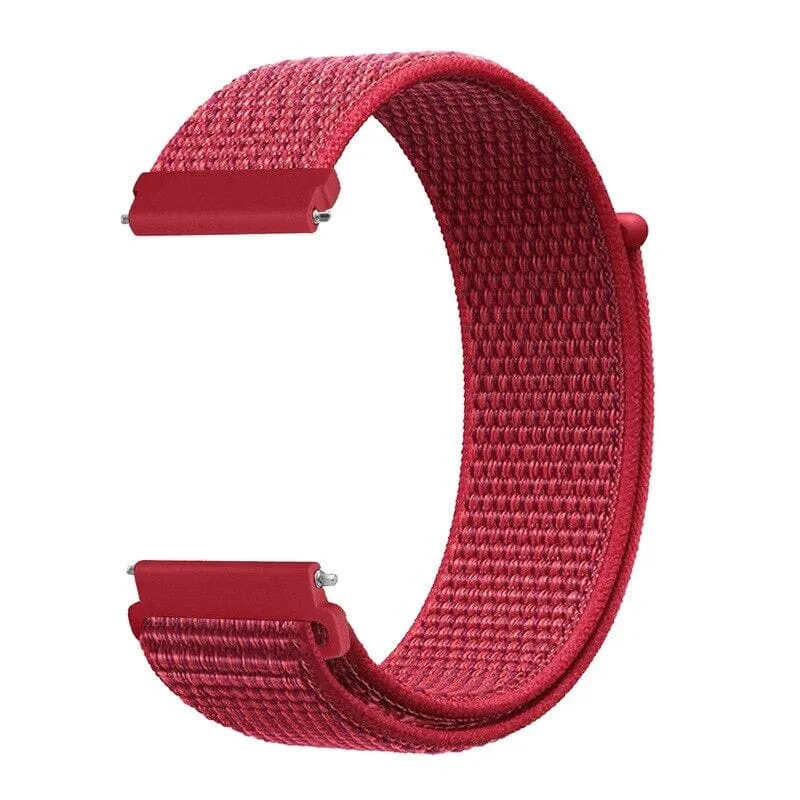 Nylon Sports Loop Watch Straps Compatible with the Timex 22mm Range