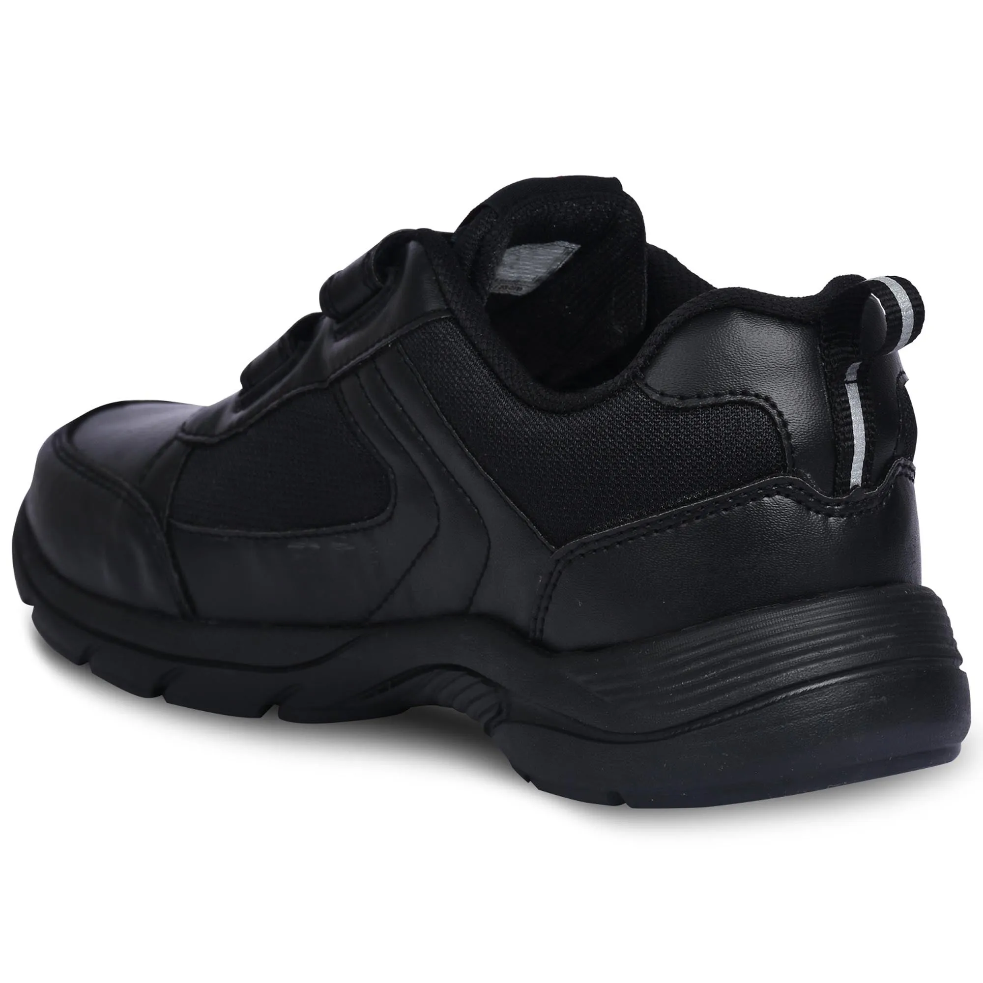 Paragon FBK0774B Kids Boys Girls School Shoes Comfortable Cushioned Soles | Durable | Daily & Occasion wear Black