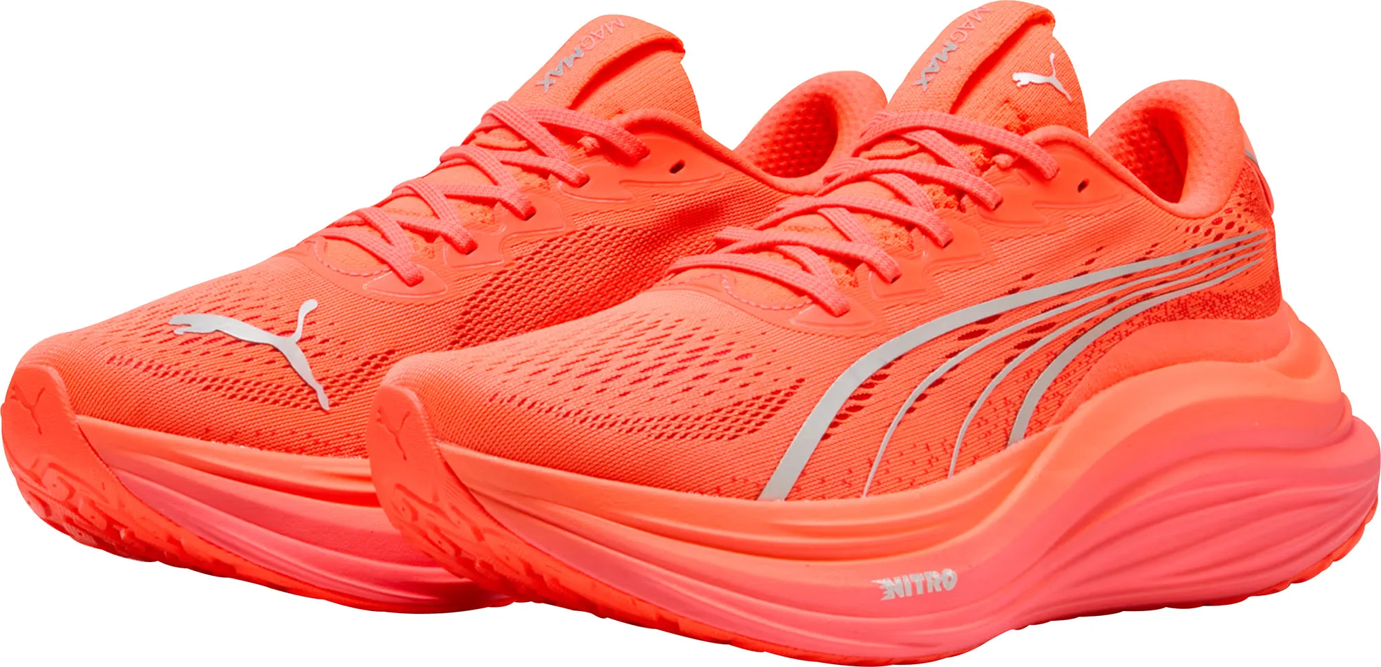 Puma MagMax Nitro Mens Running Shoes - Red