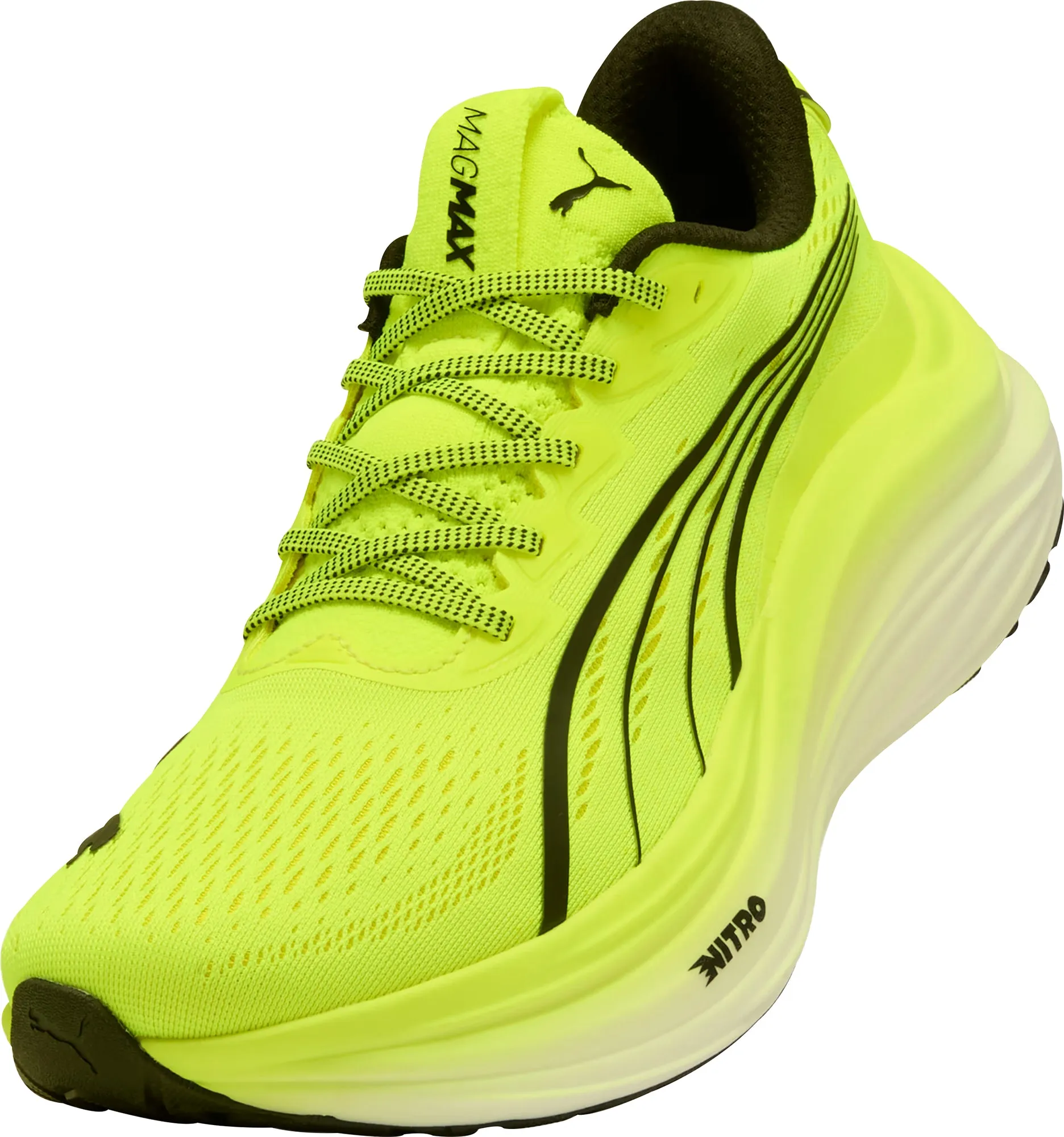 Puma MagMax Nitro Mens Running Shoes - Yellow