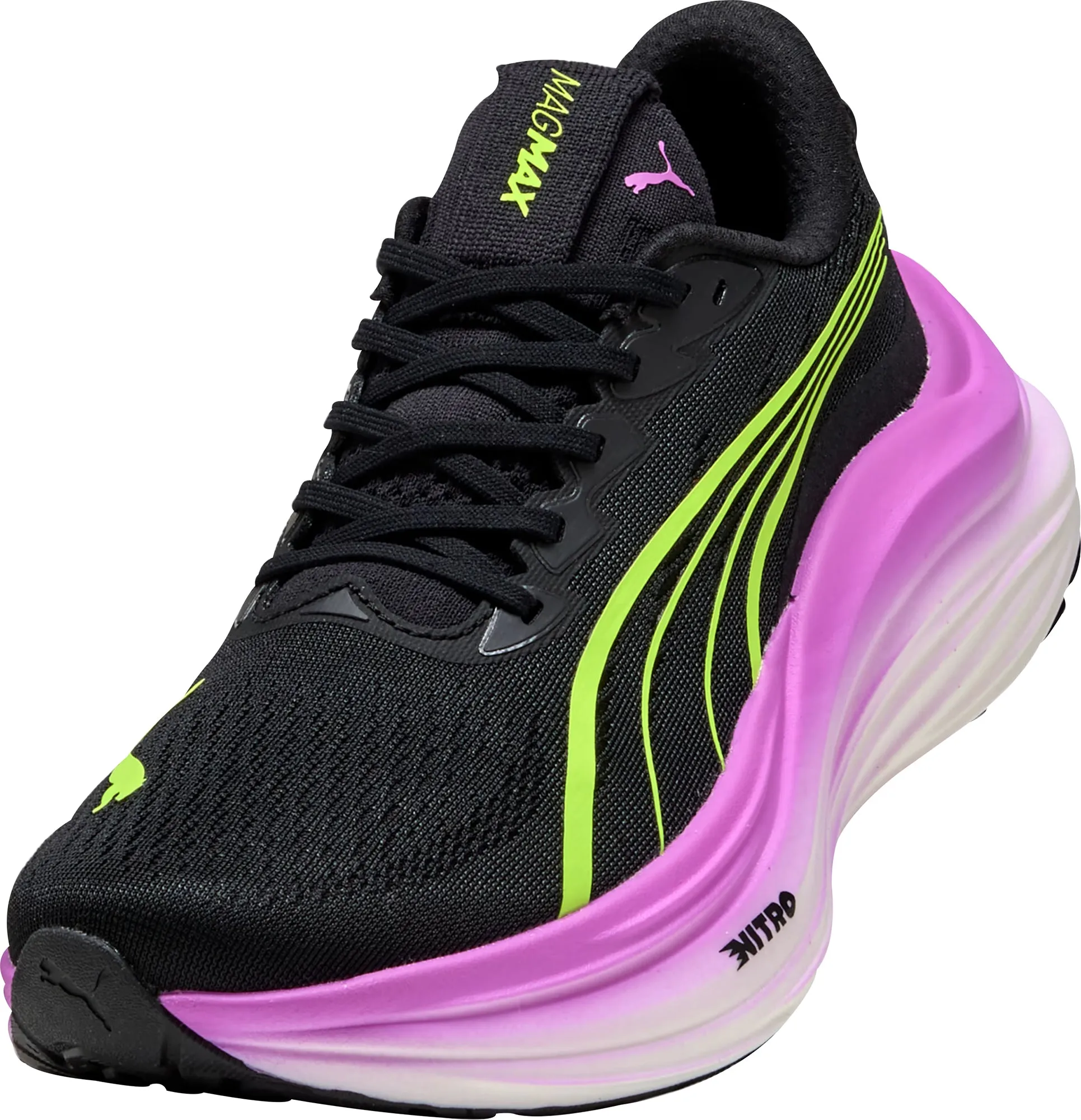 Puma MagMax Nitro Womens Running Shoes - Black