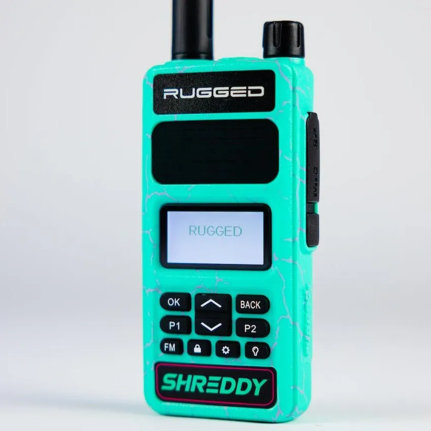 Rugged X Shreddy R1 Handheld Radio