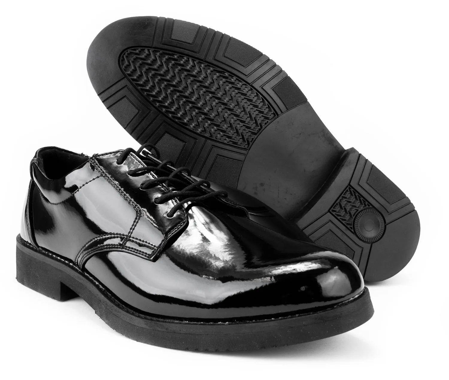 Ryno Gear Hi-Gloss Oxford Dress Shoes