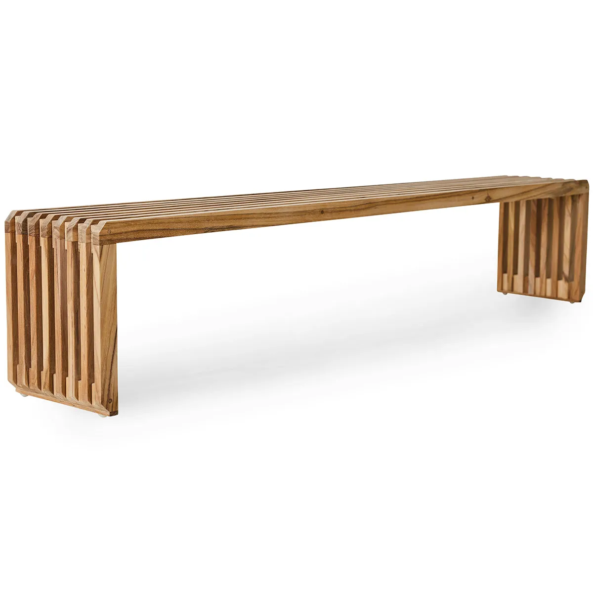 Slatted Bench