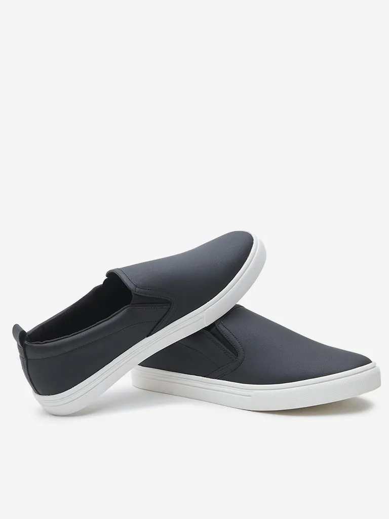 SOLEPLAY Black Slip-On Shoes