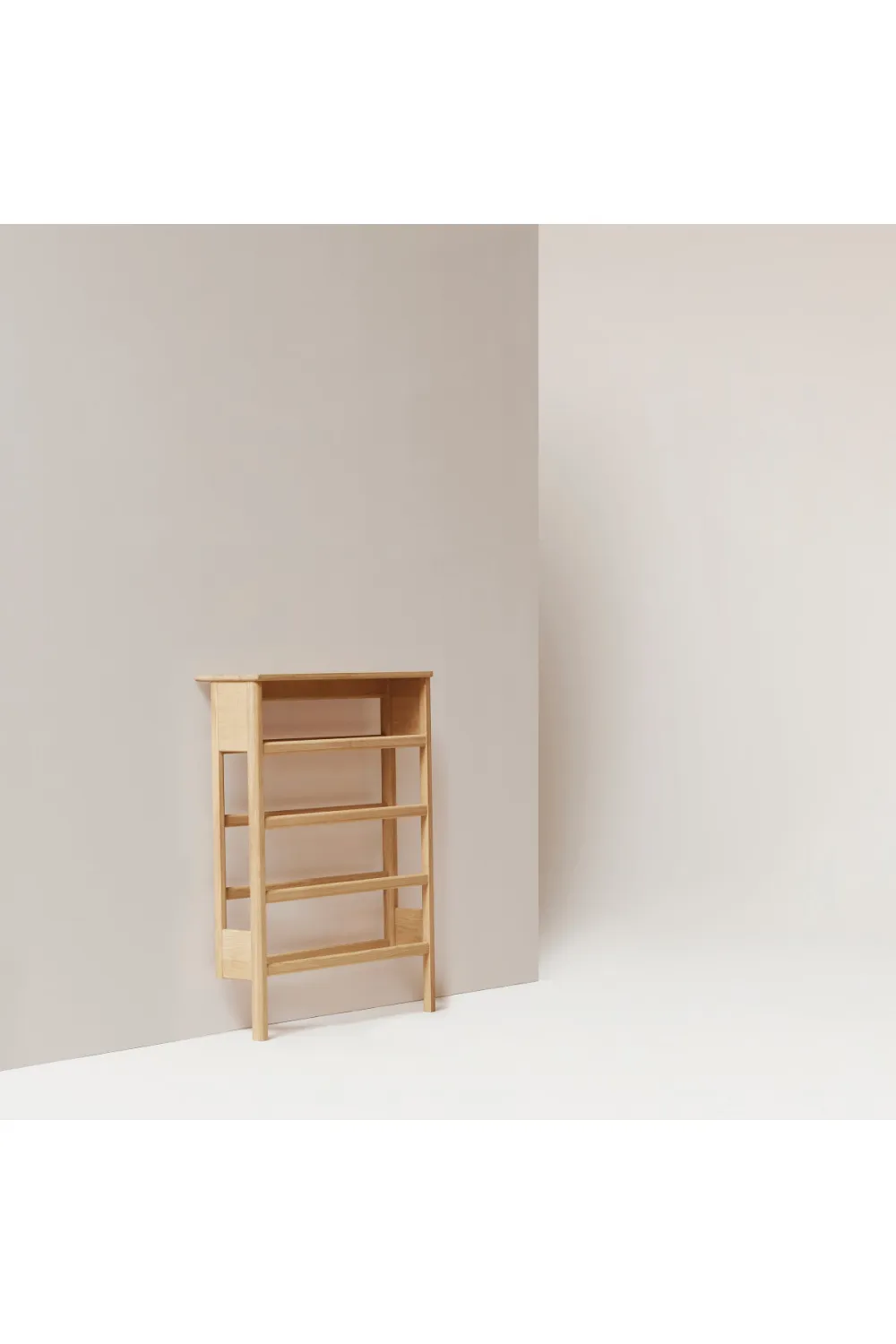 Solid Oak Shoe Rack L | Form & Refine A Line