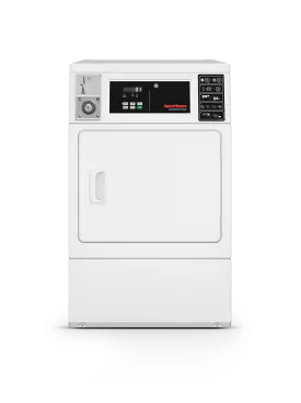 Speed Queen DV6010WE Light Commercial Coin Drop Front Control Front Load Matching Dryer - Electric