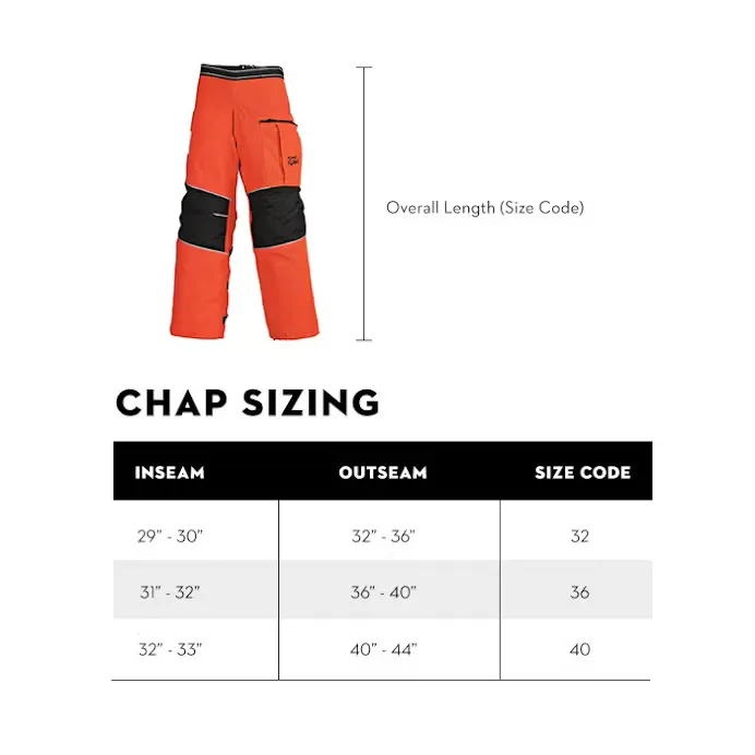 Stihl | Dynamic Hi-Vis Apron Chaps | 40” Length - 6 Layer (7010 884 0829)